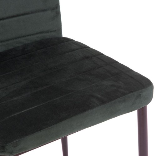 Стул С-105 PIXEL (Dark Green velvet)