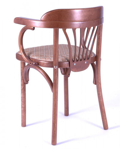 Стул Венский мягкий (средний тон, ткань 2 caramel)