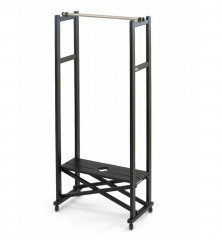 Вешалка напольная -штанга для одежды Arredamenti - ELIOS черный