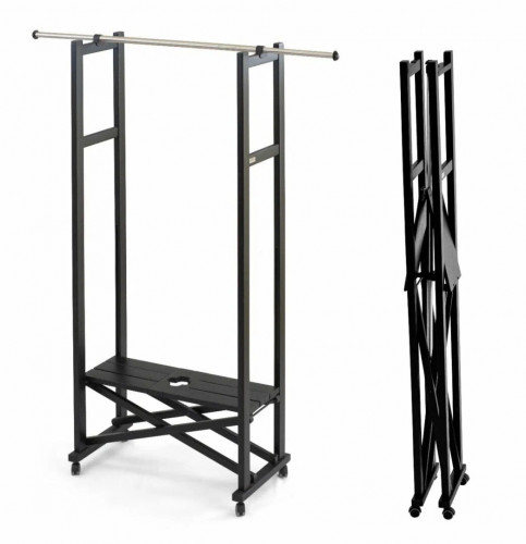 Вешалка напольная -штанга для одежды Arredamenti - ELIOS черный