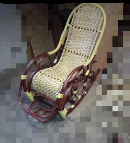 Плетеное кресло-качалка Ведуга люкс