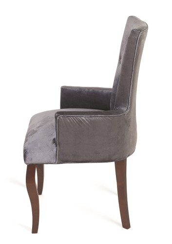 Кресло Виктория (темный тон / 36 - голубовато-серый)