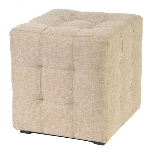 Пуф "Лотос" (бежевая рогожка)