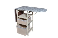 Комод гладильный Т-1М (Слоновая кость/обивка ткань №18)