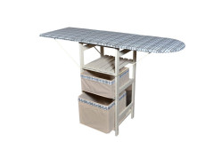 Комод гладильный Т-1М (Слоновая кость/обивка ткань №18)