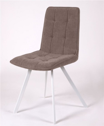 Стул "ROM" (Белый/LATTE LUX b5)