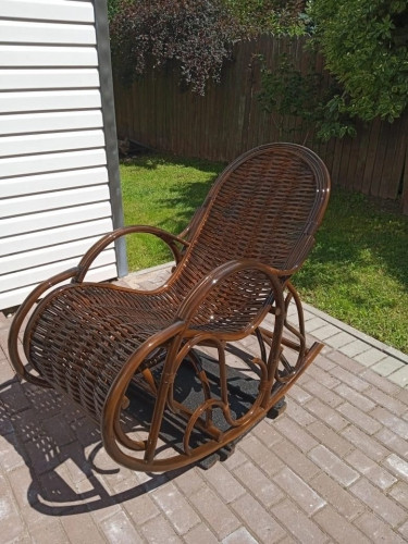 Плетеное кресло-качалка Романс