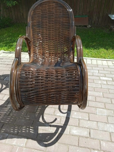 Плетеное кресло-качалка Романс