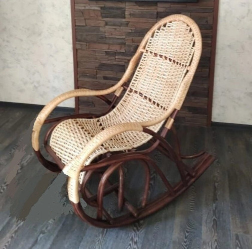 Плетеное кресло-качалка Tibet