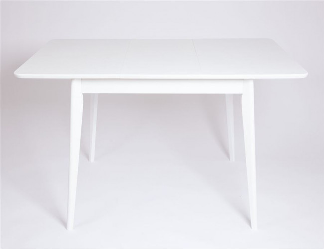 Стол Рэй-0090 (белая эмаль / белая эмаль) Квадратный