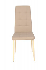 Стул С-1004 WINDY (BEIGE PU) ноги бежевые