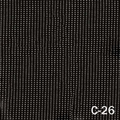 Стул для посетителей ИЗО хром ткань C26 черный\серый