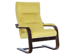 Кресло Оскар (Орех текстура/ткань V 28)