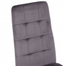 Стул С-1004 WINDY (Dark Grey velvet) ноги серые