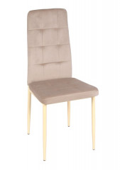 Стул С-1004 WINDY (Beige velvet) ноги бежевые