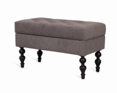 Банкетка Виктория (венге / RS15 - серый)