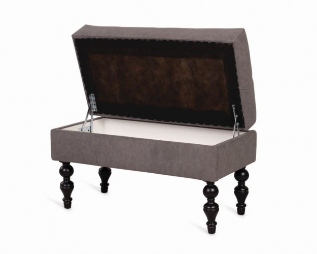 Банкетка Виктория (венге / RS15 - серый)