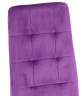 Стул С-1004 WINDY (Dark Purple velvet) ноги серые