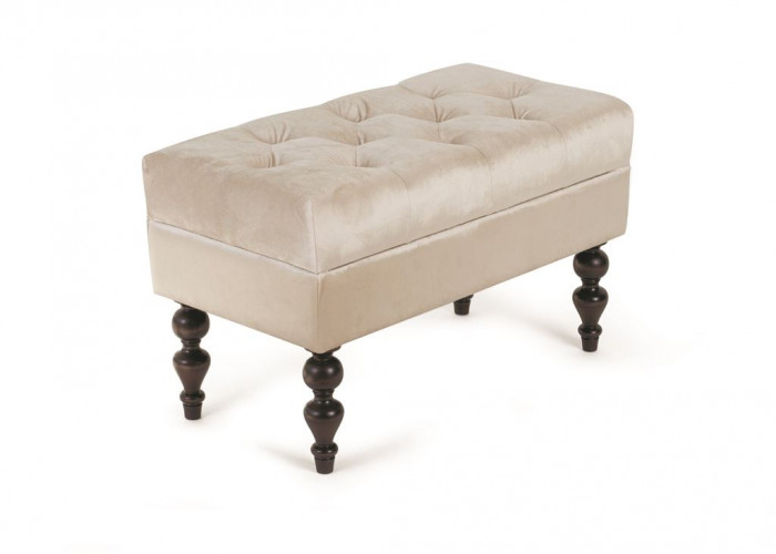 Банкетка Виктория (темный тон / 30 - бежевый)