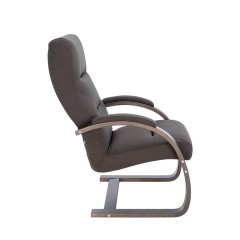 Кресло Монэ (Орех текстура / ткань Малмо 28)