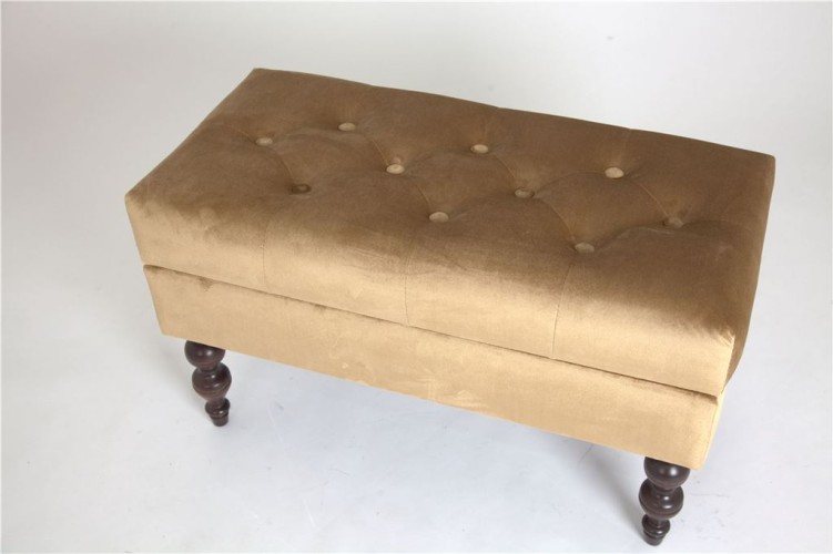 Банкетка Виктория (темный тон / 5 - золото)