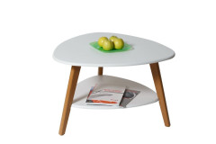 Стол журнальный "Бруклин" (белый)