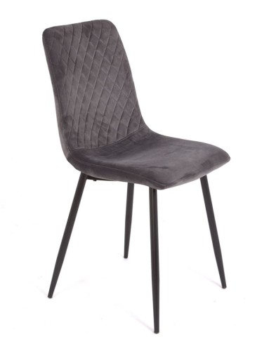 Стул С-1225-1 MILTON (Grey velvet)