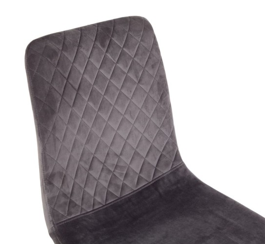 Стул С-1225-1 MILTON (Grey velvet)
