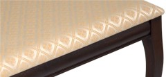 Банкетка "Кентавр" (Темный орех/ткань Santa Beige)