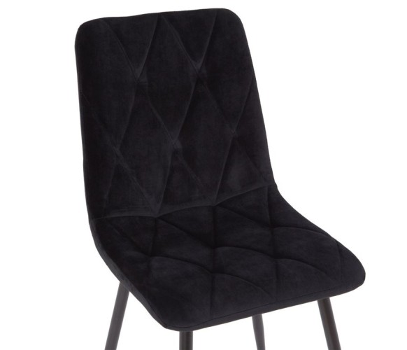 Стул С-1289 FRED (Black velvet)