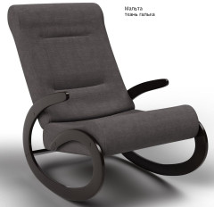 Кресло качалка Мальта ткань какао КМ