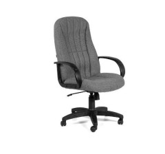 Офисное кресло руководителя «Сириус» (СН 685) серое пласт ИМ