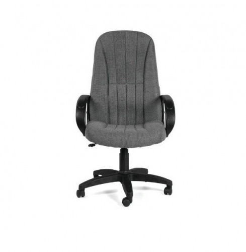 Офисное кресло руководителя «Сириус» (СН 685) серое пласт ИМ