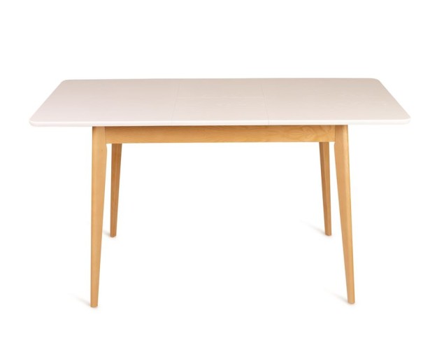 Стол Рэй-1030 (натуральный / белая эмаль) Прямоугольный