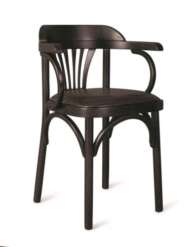 Стул Венский мягкий (венге, экокожа коричневая)