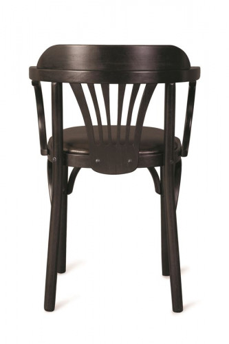 Стул Венский мягкий (венге, экокожа коричневая)