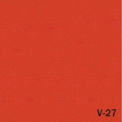 Стул для посетителей складной Jack Black черный каркас кожзам V27 красный