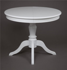 Стол "Эгина-2" (Белый/шпон бук) тип 2