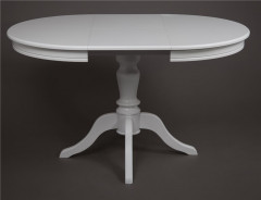 Стол "Эгина-2" (Белый/шпон бук) тип 2