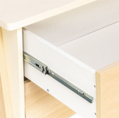 Комод "Сканди" 2 ящ. (Натуральное дерево/дуб шампань)