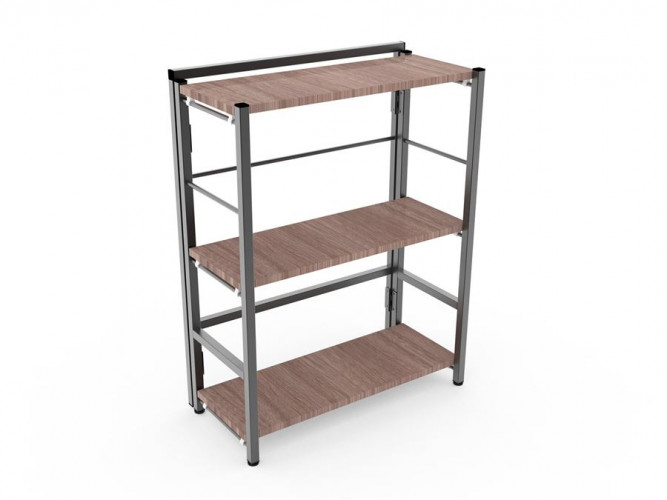 Стеллаж СЛС-1/800 (ясень темный шимо)
