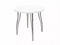 Стол для кафе ВТ 12 круглый d 83 ЛДСП 22 мм дуб сонома