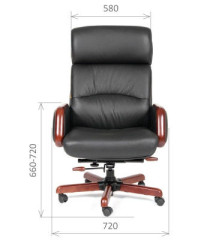 Кресло руководителя CH 417 кожа