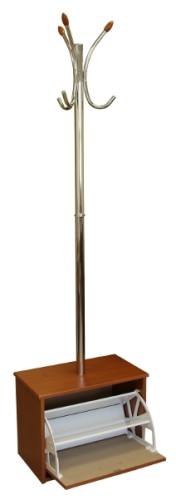 Вешалка напольная с обувницей GC-0137