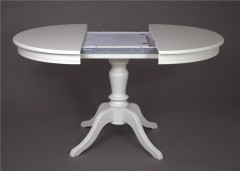 Стол "Эгина-2" (Эмаль тон 11//шпон бук) тип 2