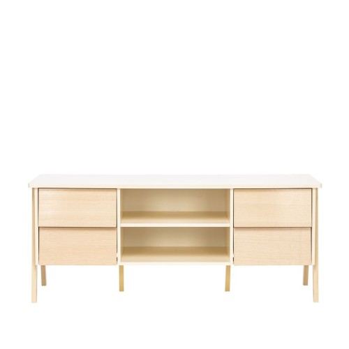 ТВ-тумба "Сканди" (Натуральное дерево/дуб шампань)