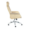 Кресло офисное «Charm» (Коричневый/бежевый экошерсть/кож/зам)