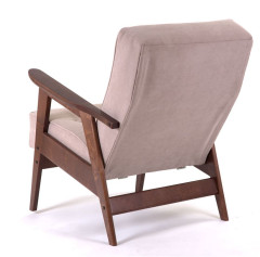 Кресло РЕТРО (темный тон / RS 16- темно-бежевый)