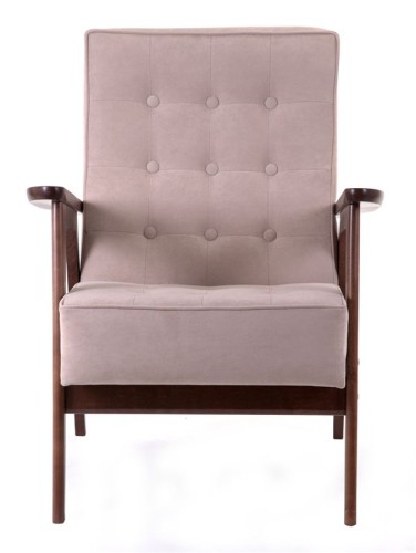 Кресло РЕТРО (темный тон / RS 16- темно-бежевый)