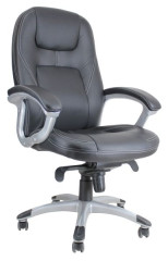 Офисное кресло руководителя Босс эко черн пл МБ